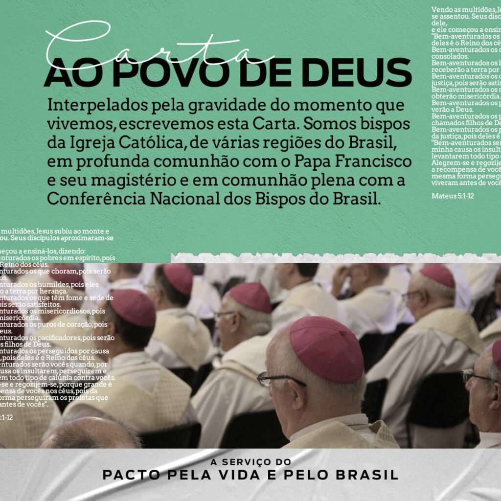 Mensagem dos Bispos do Brasil ao Povo Brasileiro sobre o Momento Atual